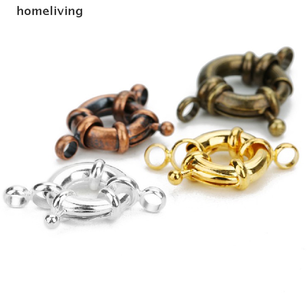 Bộ 10 Móc Khóa Bằng Đồng Dùng Làm Trang Sức DIY