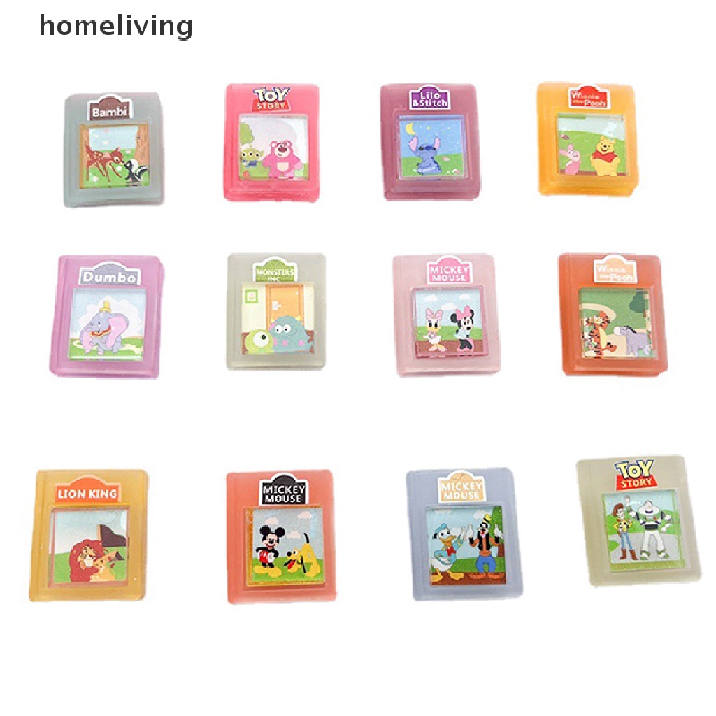 Bộ 2 Kẹp Tóc Nhựa Phát Quang Hình Truyện Tranh Mini Trang Trí Bảng Điều Khiển Xe Hơi