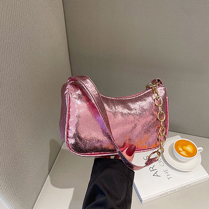 Túi Xách Nữ Màu Trơn Phong Cách Retro Sang Trọng