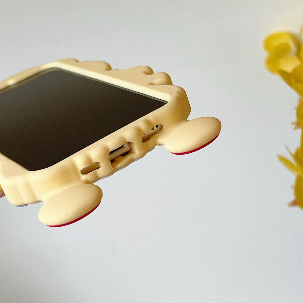 Ốp Điện Thoại Silicon tpu Mềm Hình Hoạt Hình 3D Bảo Vệ Toàn Diện Cho iPhone 14 13 Pro MAX 12 11