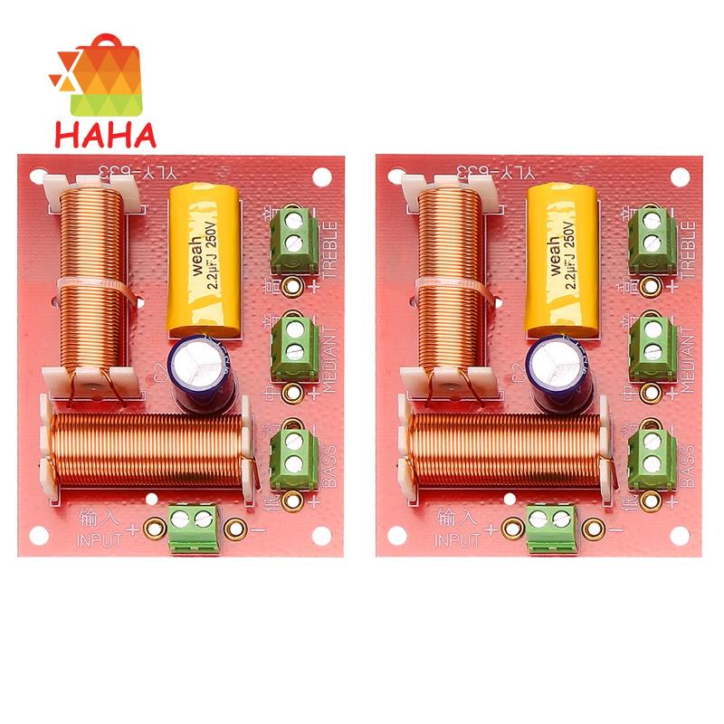 Set 2 Loa 200W 3 Chiều + Bộ Lọc Tần Số Chuyên Dụng