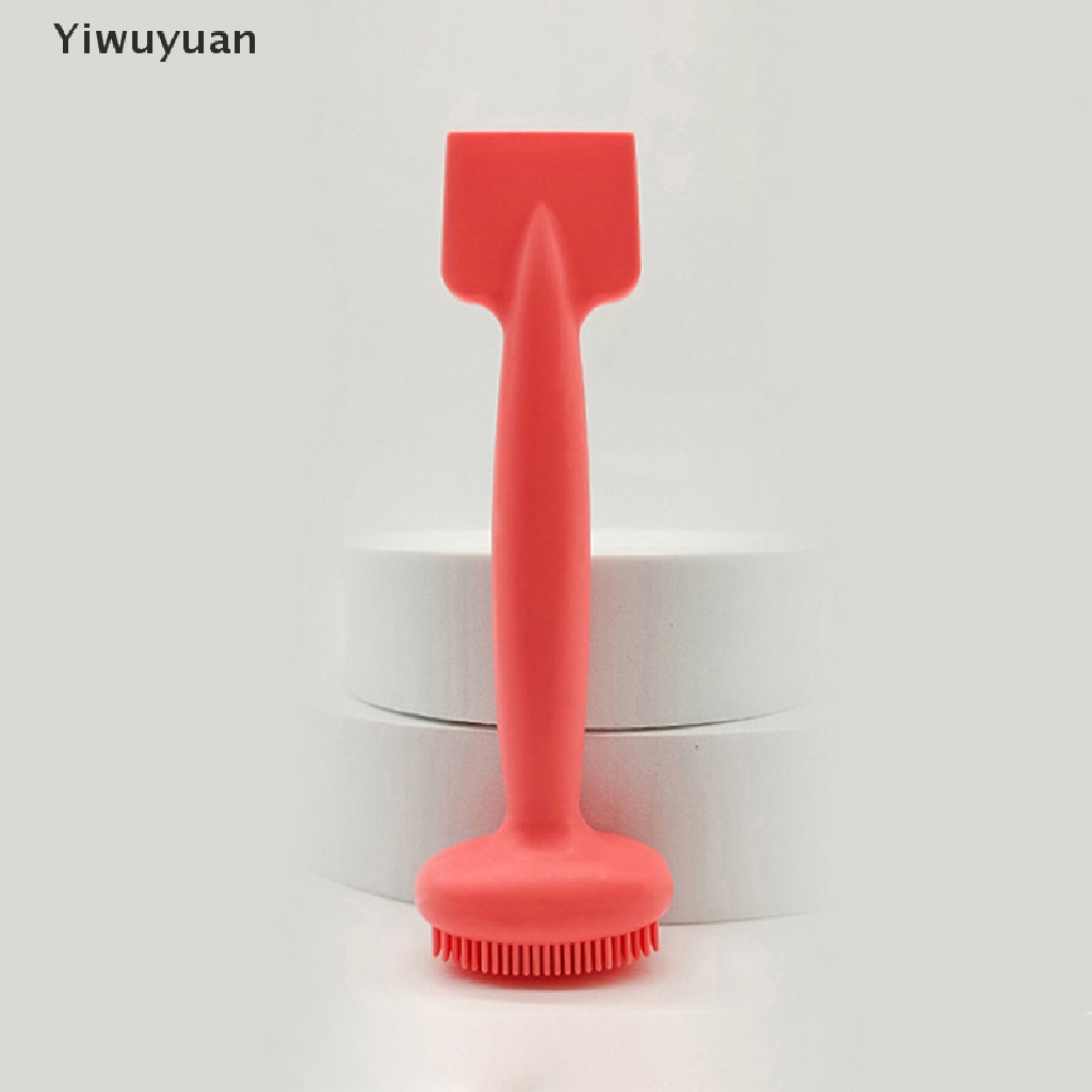 1 Cọ Rửa Mặt Silicone Hai Đầu Mềm Mại Yiwuyuan