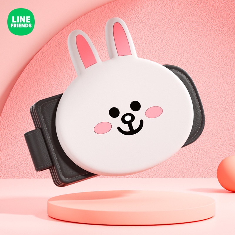 Line friends Khóa Dây An Toàn Xe Hơi Mở Rộng Họa Tiết Hoạt Hình Dễ Thương Cho Bé