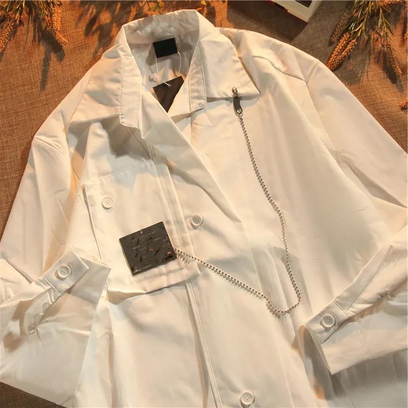 Áo Sơ Mi Dài Tay Dáng Rộng Thời Trang Mùa Xuân Thu Cao Cấp Dành Cho Nam