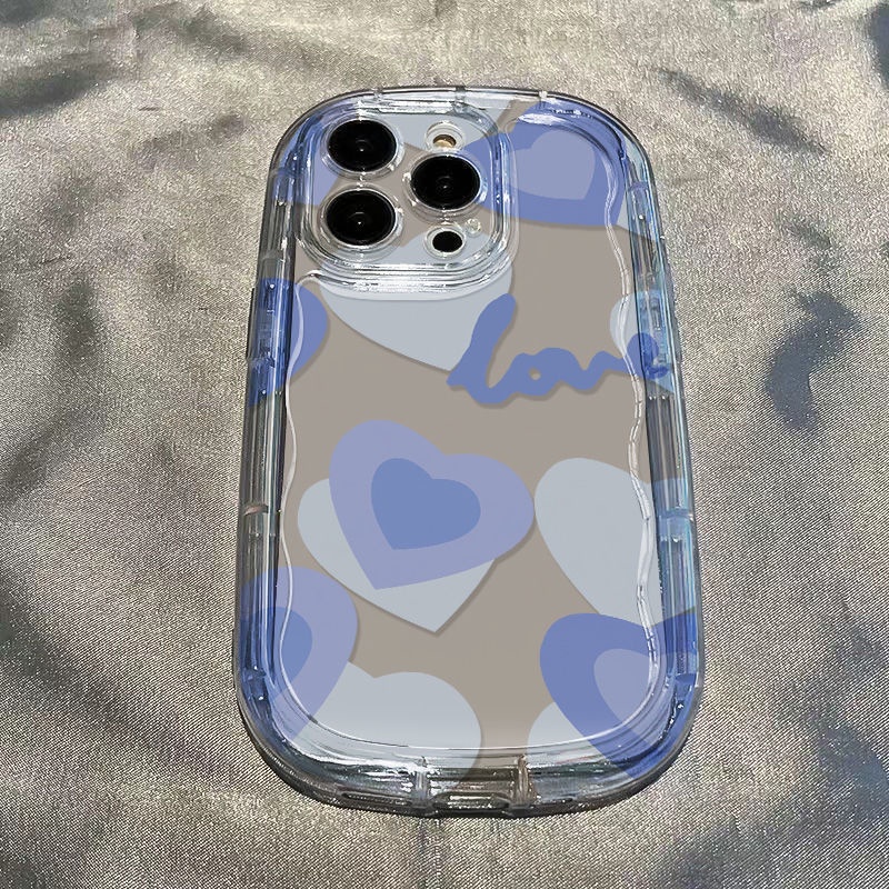 ✅Ốp Điện Thoại Mềm Trong Suốt Chống Sốc In Hình Trái Tim 12 Trái Tim Cho Iphone 8p / 14 11 7promax 13 / xr