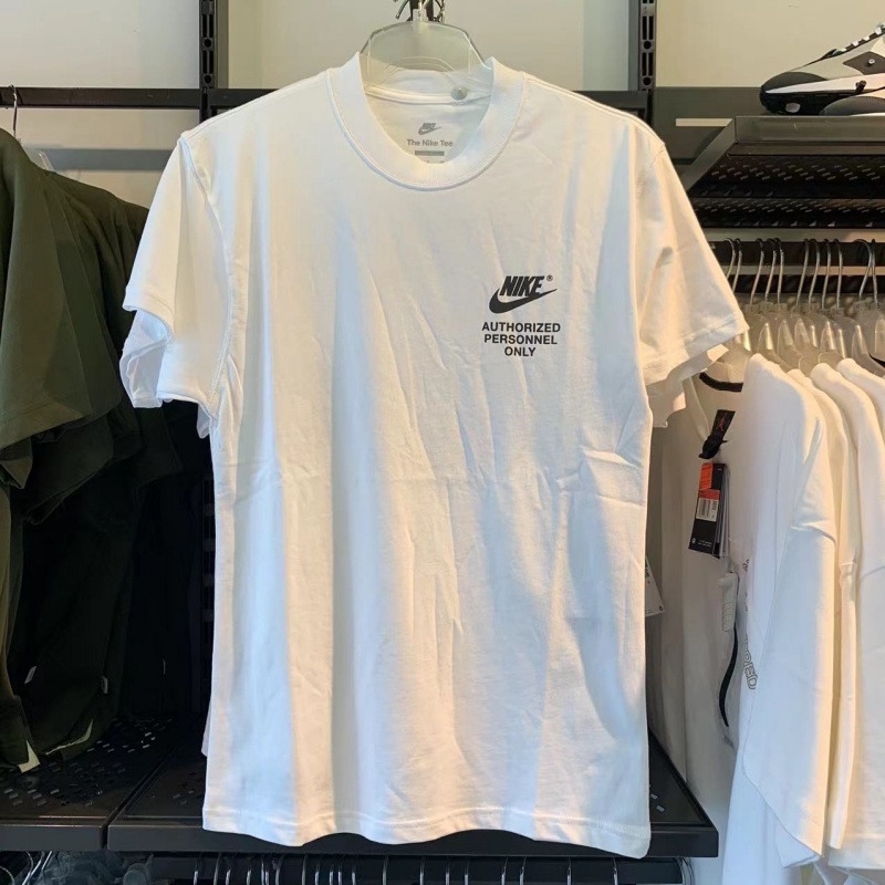 Áo Thun Nike100% Cotton Cổ Tròn Tay Ngắn Dáng Rộng Thoáng Khí Thời Trang Cho Nam DM6428-010