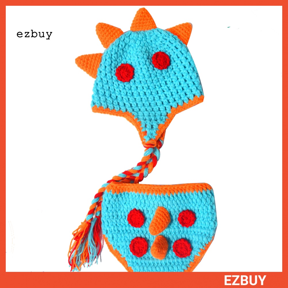 Quần Lót Dệt Kim Hình Khủng Long Hoạt Hình Dùng Chụp Ảnh Cho Bé Sơ Sinh