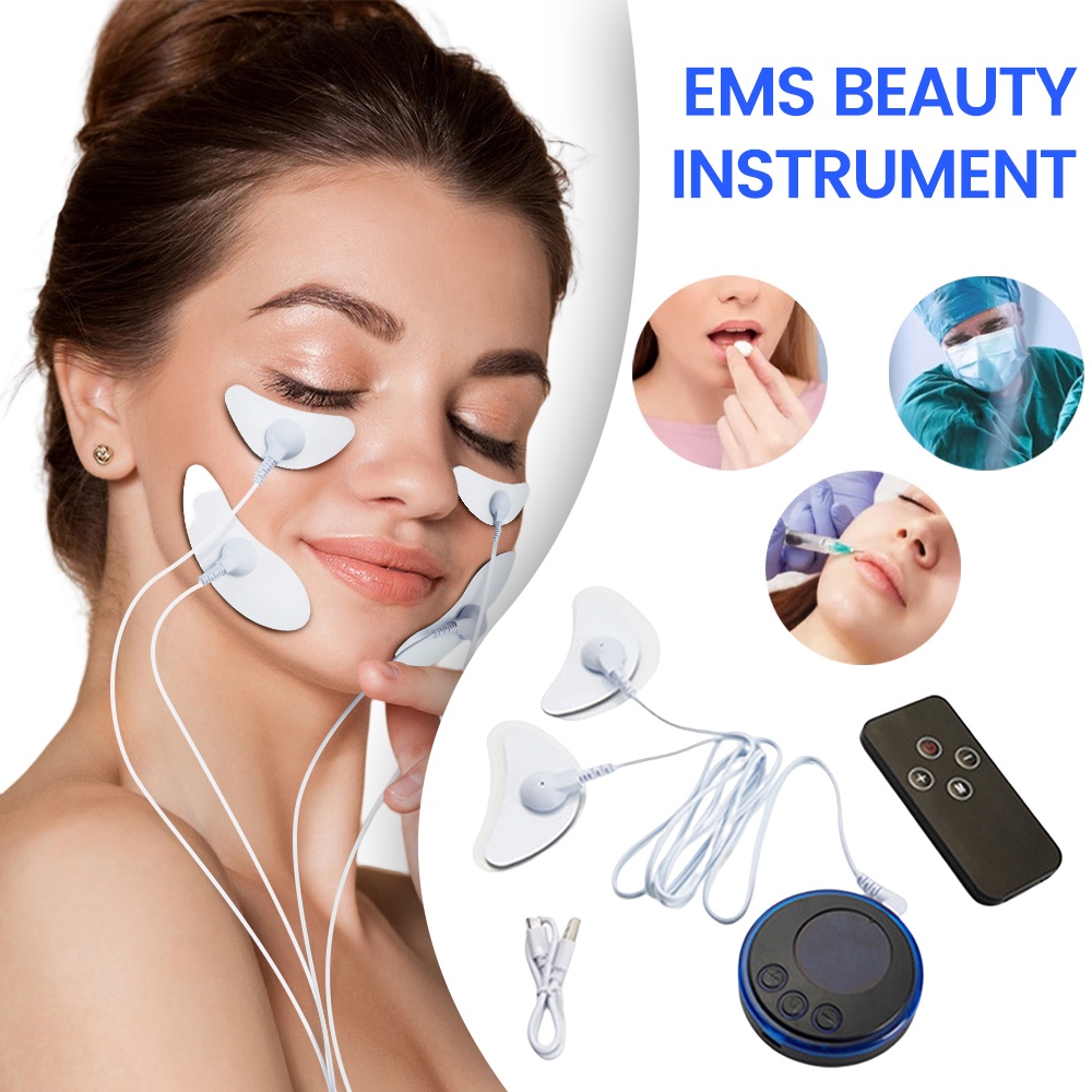 ♧Máy Massage Kích Thích Cơ Bắp Giảm Đau Xung Điện EMS Kèm Túi Đựng Chống Bụi