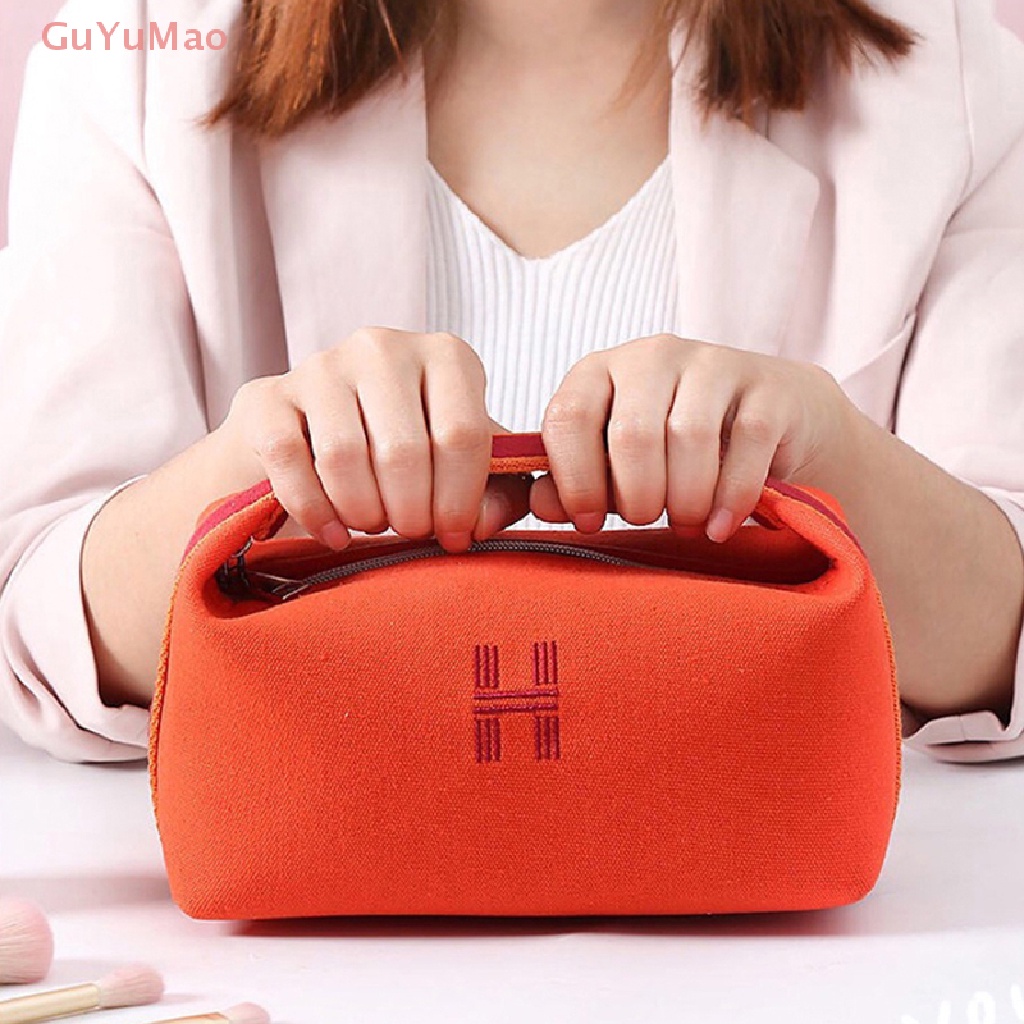 Túi Canvas Đựng Mỹ Phẩm cxGUYU Chống Thấm Nước Kiểu Dáng Thời Trang Dành Cho Nữ