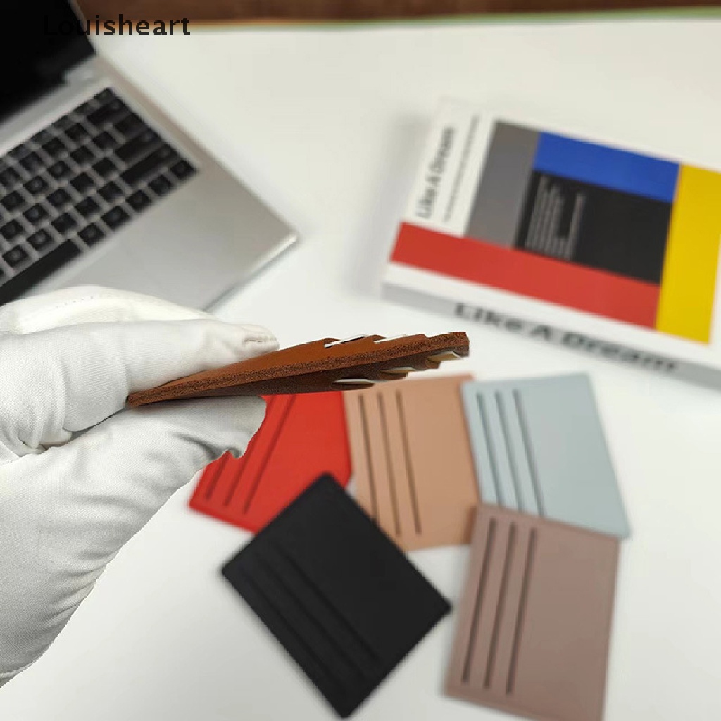 Ví Louisheart 1 Ngăn Đựng Thẻ Ngân Hàng / Tiền Xu / Danh Thiếp Siêu Mỏng