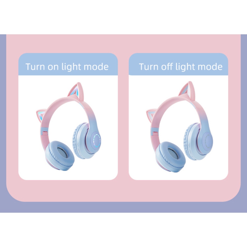 B39pro TWS tai nghe bluetooth không dây đèn Led phát sáng  đổi màu, tai nghe đầu