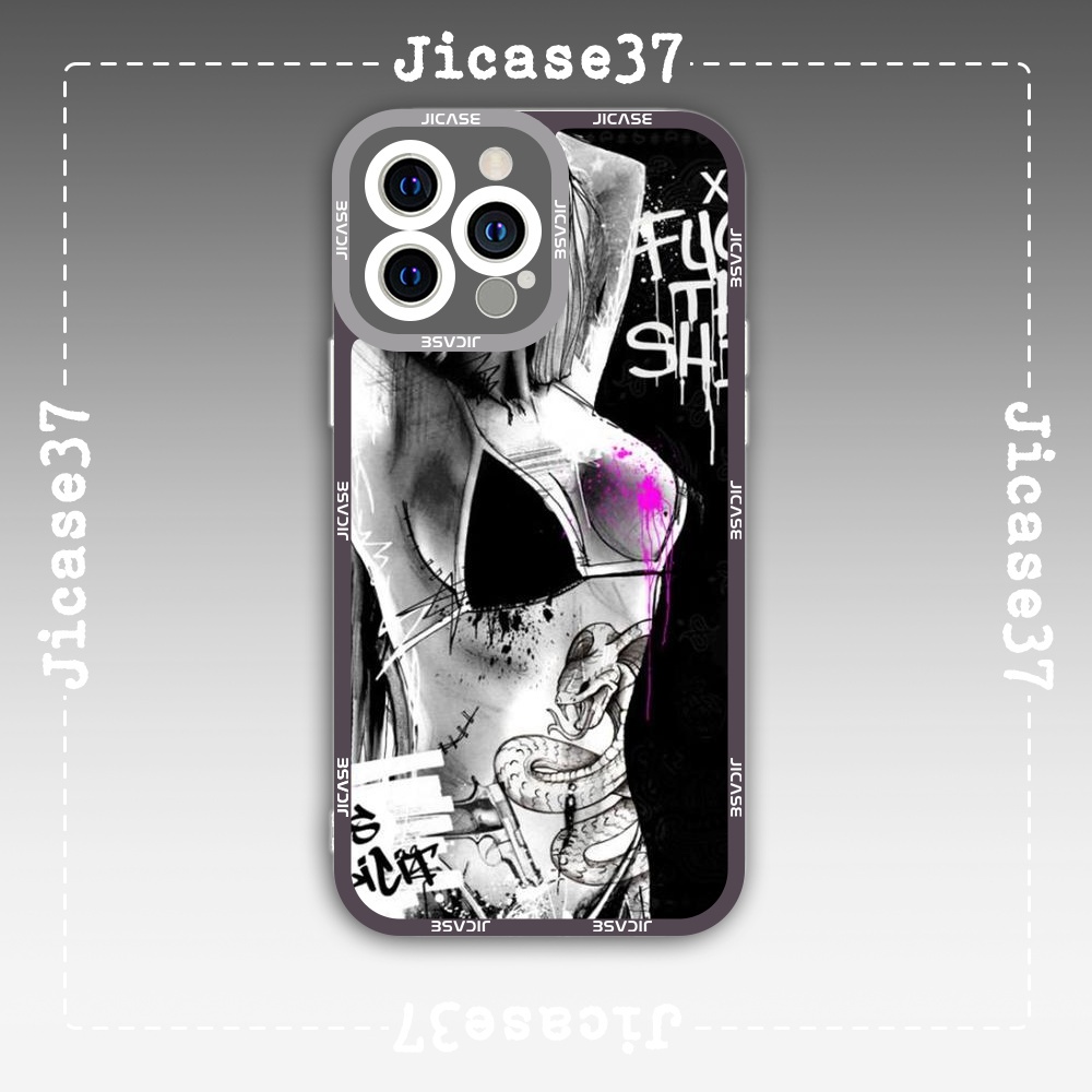 Ốp lưng iphone Cute Case Tranh Nude Hình Xăm Aesthetic Digital Art Tặng Kèm Phụ Kiện Túi Xách MK Hình Cute Case