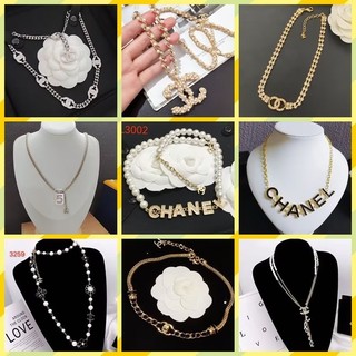 Vòng cổ Kim Loại Mặt Chữ C Phong Cách Vintage Thời Trang