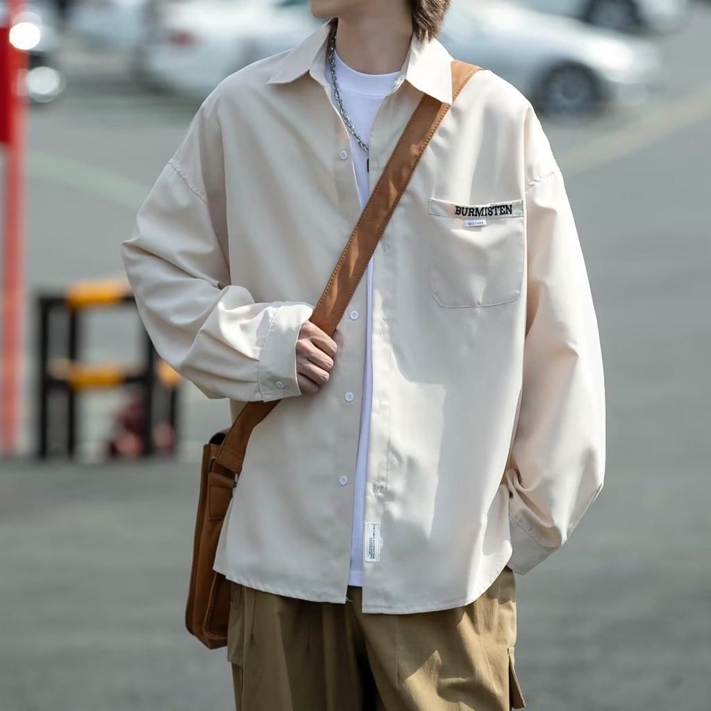 Senma minette Áo Sơ Mi Dài Tay Thêu Họa Tiết Đường Phố Mùa Xuân Cao Cấp Cho Nữ