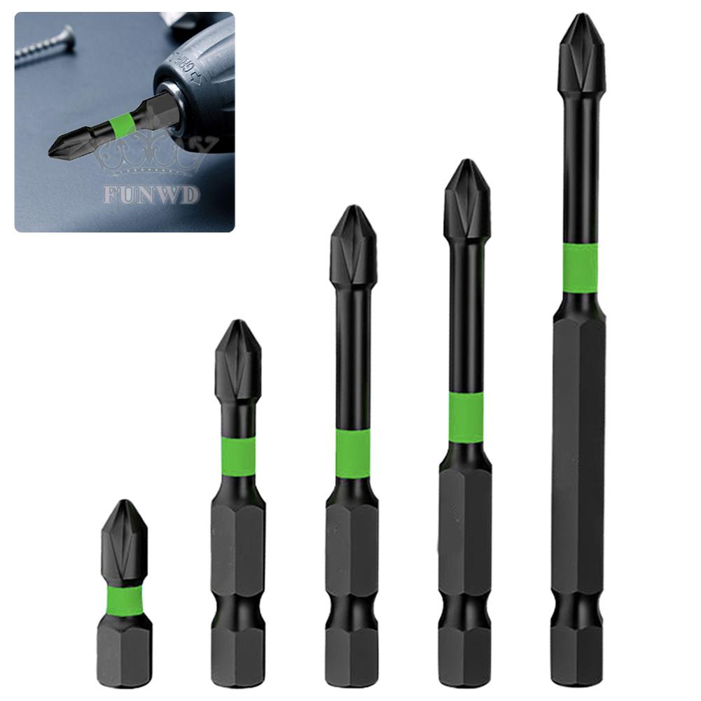 Set 5 Tua Vít PH2 25 / 50 / 65 / 70 / 90mm Độ Cứng Cao Chuyên Dụng