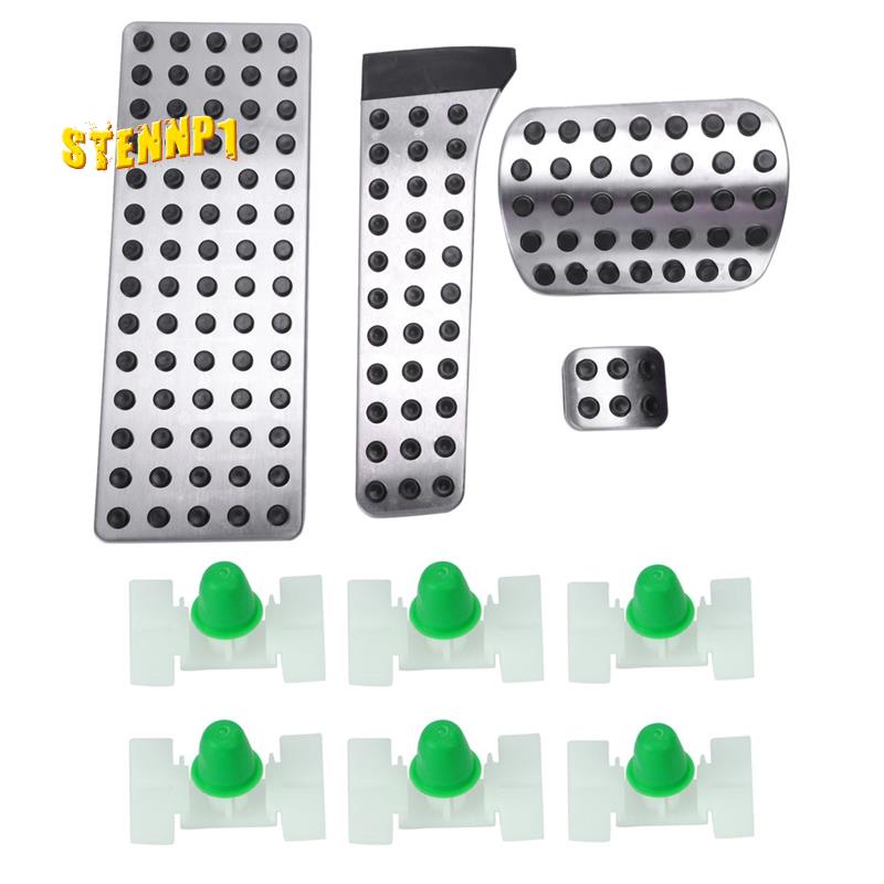 FENDER Set 4 Đệm Chân Phanh + 50 Đinh Tán Chuyên Dụng Cho Xe Hơi Mercedes Benz BMW E46 E36