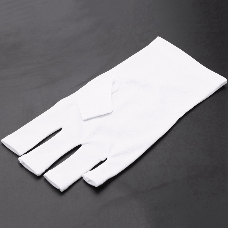 1 Cặp Găng Tay Chống Tia Uv Khi Làm Móng Nghệ Thuật