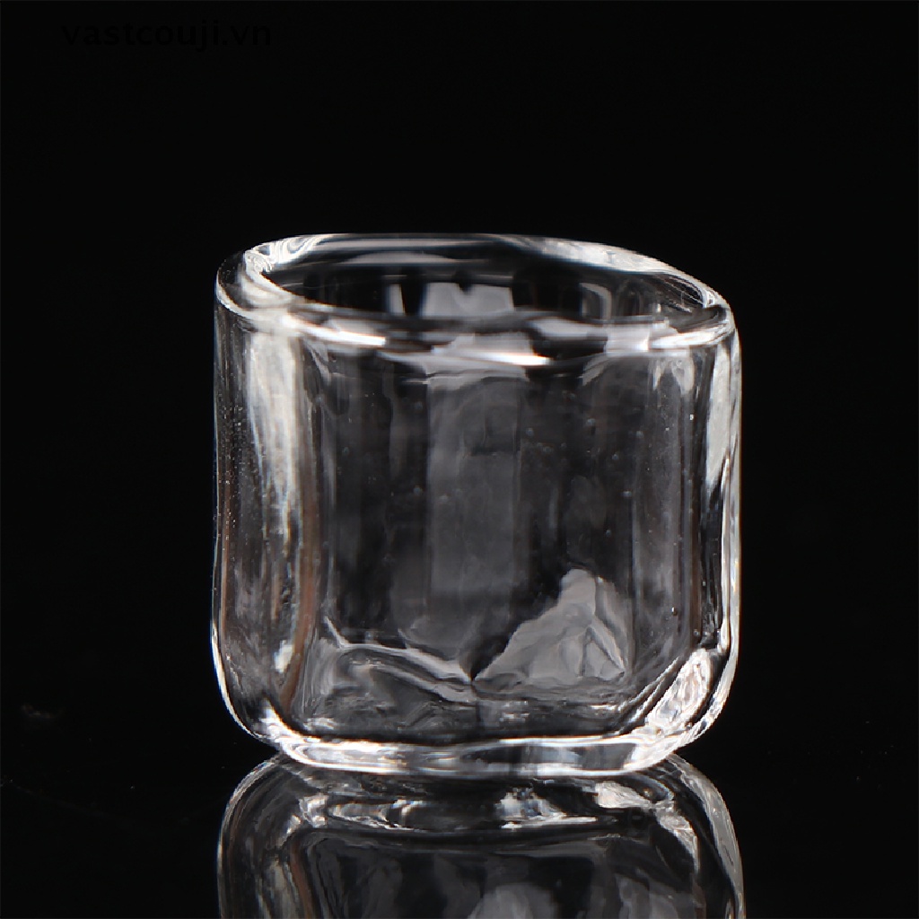 Mô Hình Nhà Búp Bê VASTJI Mini Mặt Kính Hình Vuông Bằng Thủy Tinh Sáng Tạo Dùng Trang Trí