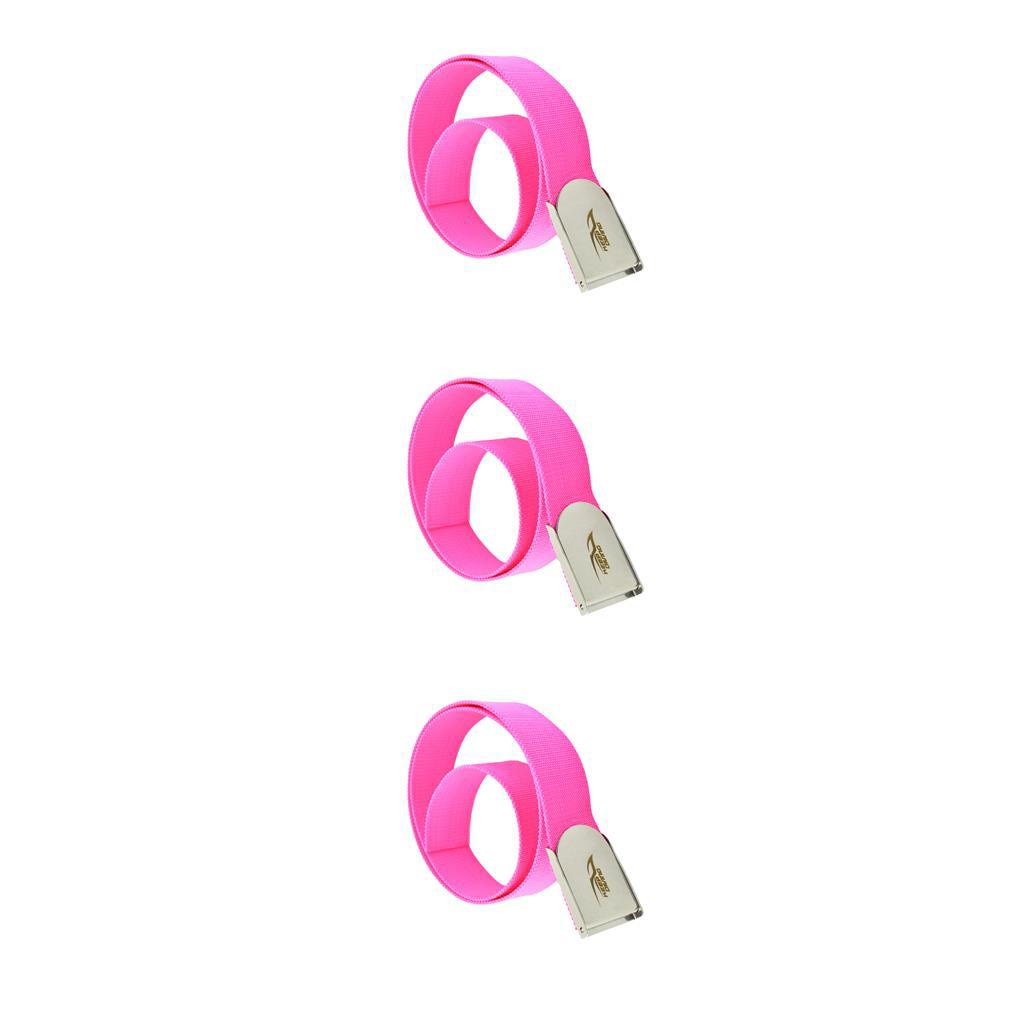 Dây Đai Trọng Lượng 1 / 2 / 3 Khóa Bằng Thép Không Gỉ Có Thể Điều Chỉnh Dành Cho Thợ Lặn