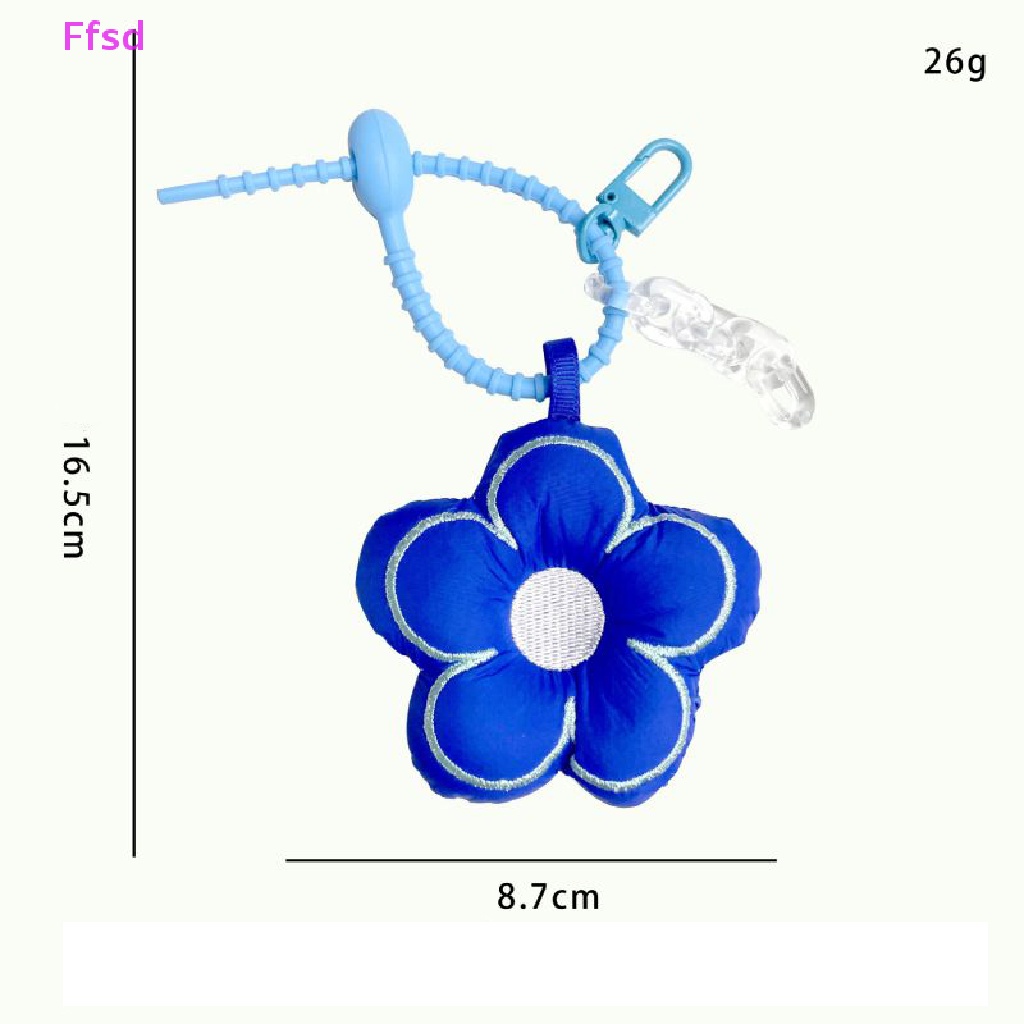 {Ffsd} Móc Khóa Bông Hoa Nhỏ Bằng Vải Tinh Tế Hợp Thời Trang Cho Nữ * Bán Chạy