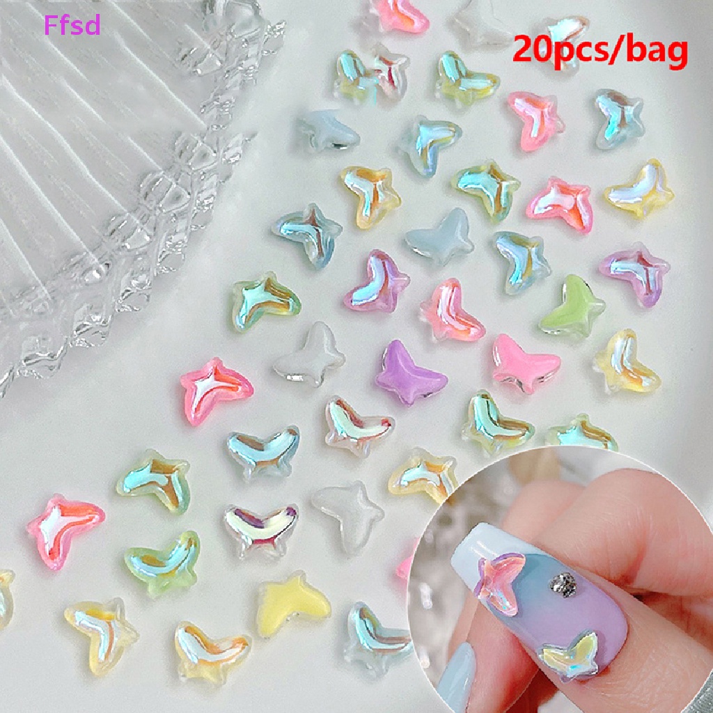 Set 20 Hạt Đá 3D Lấp Lánh Trang Trí Móng Tay Nghệ Thuật