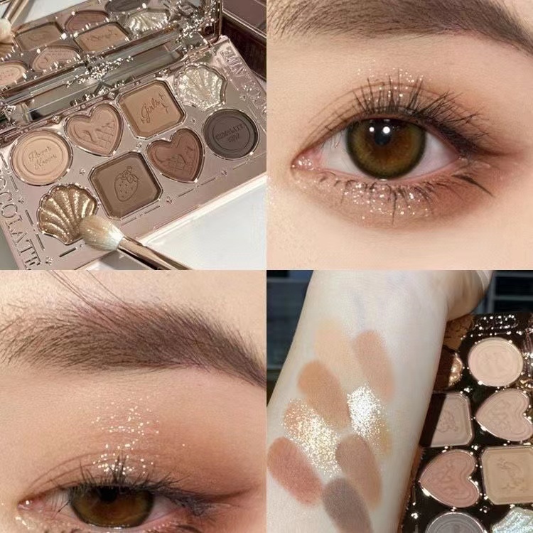 Bảng Phấn Mắt 10g Chống Thấm Nước Màu Sắc Thời Trang