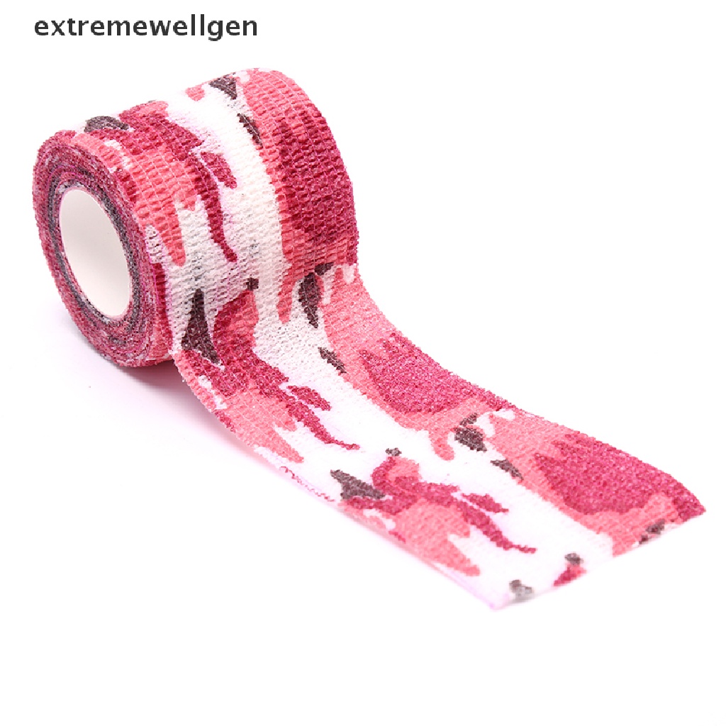 [Cực Tốt] Băng Quấn Co Giãn Tự Dính Họa Tiết Rằn Ri Bảo Vệ Khi Tập Thể Thao Phụ Kiện Chuyên Dụng Dành Cho Llff