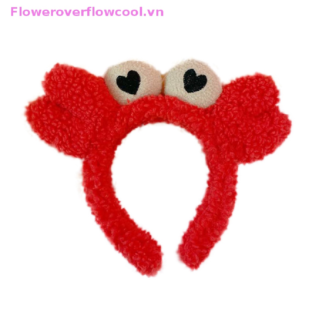 Băng Đô Cài Tóc Rửa Mặt Hình Cua Hoạt Hình Cho Nữ