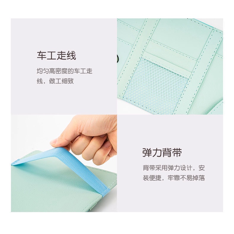 Kẹp Giữ Thẻ ID / Mắt Kính Đa Năng Gắn Tấm Che Nắng Xe Hơi