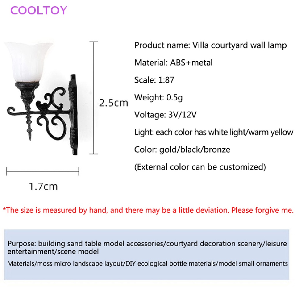 Đèn Gắn Tường Trang Trí Phong Cảnh Mini Cho Dịp Giáng Sinh