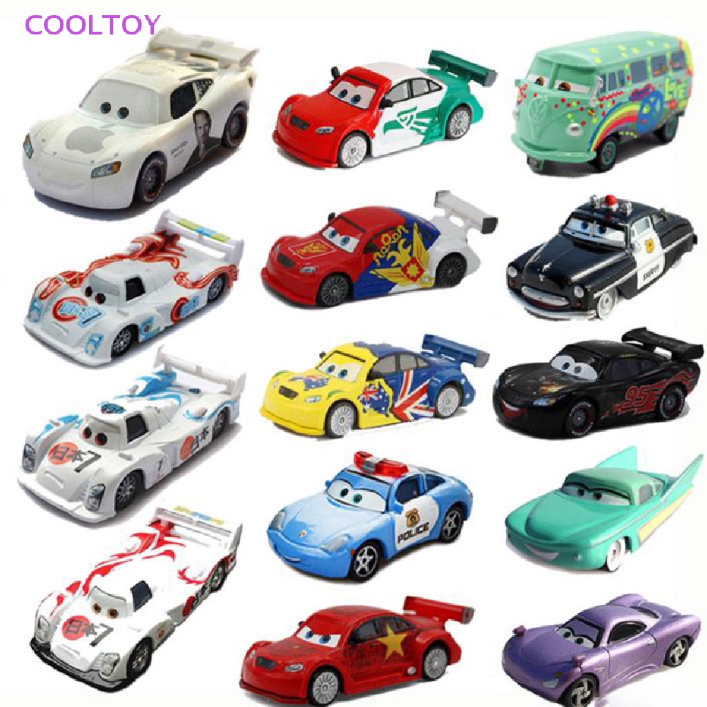 DISNEY Cooltoy 1 Mô Hình Đồ Chơi Xe Hơi Pixar Lightning Mc Queen Mater Fabulous Hudson Bằng Hợp Kim Kim Làm Quà Tặng Sinh Nhật Cho Bé Trai