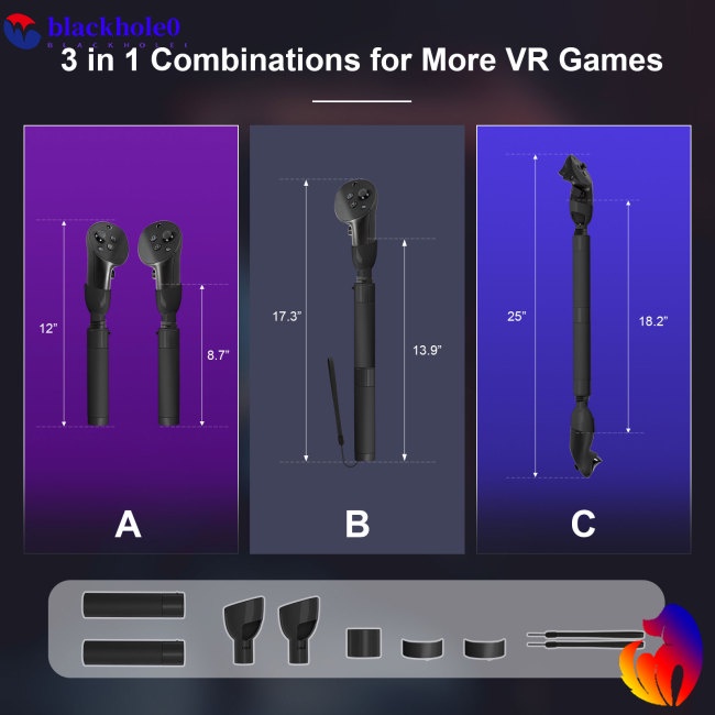 Gậy Nối Dài Vr Chuyên Dụng Cho Kính Mắt Meta Quest Pro Vr Lightaber Golf