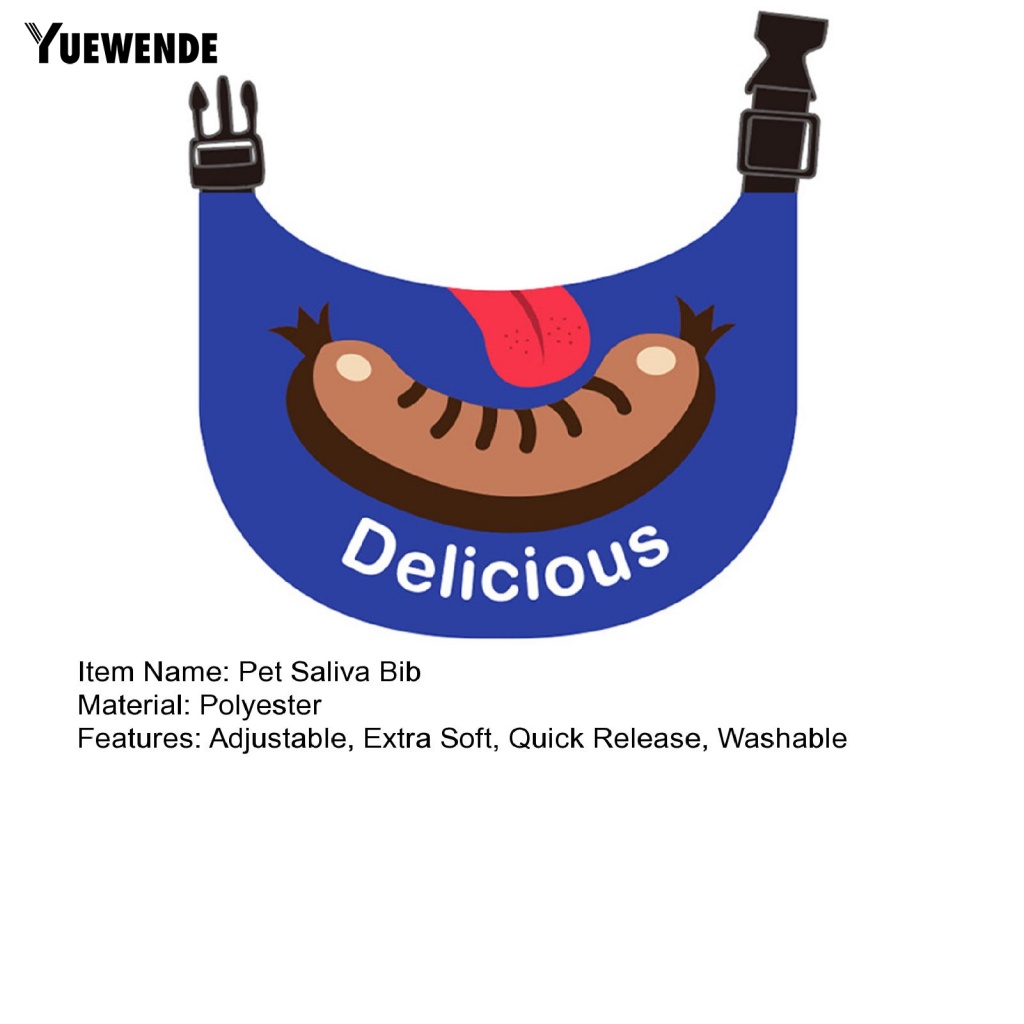 Yue.z Yếm Đeo Cổ Họa Tiết Tinh Tế Đáng Yêu Cho Thú Cưng