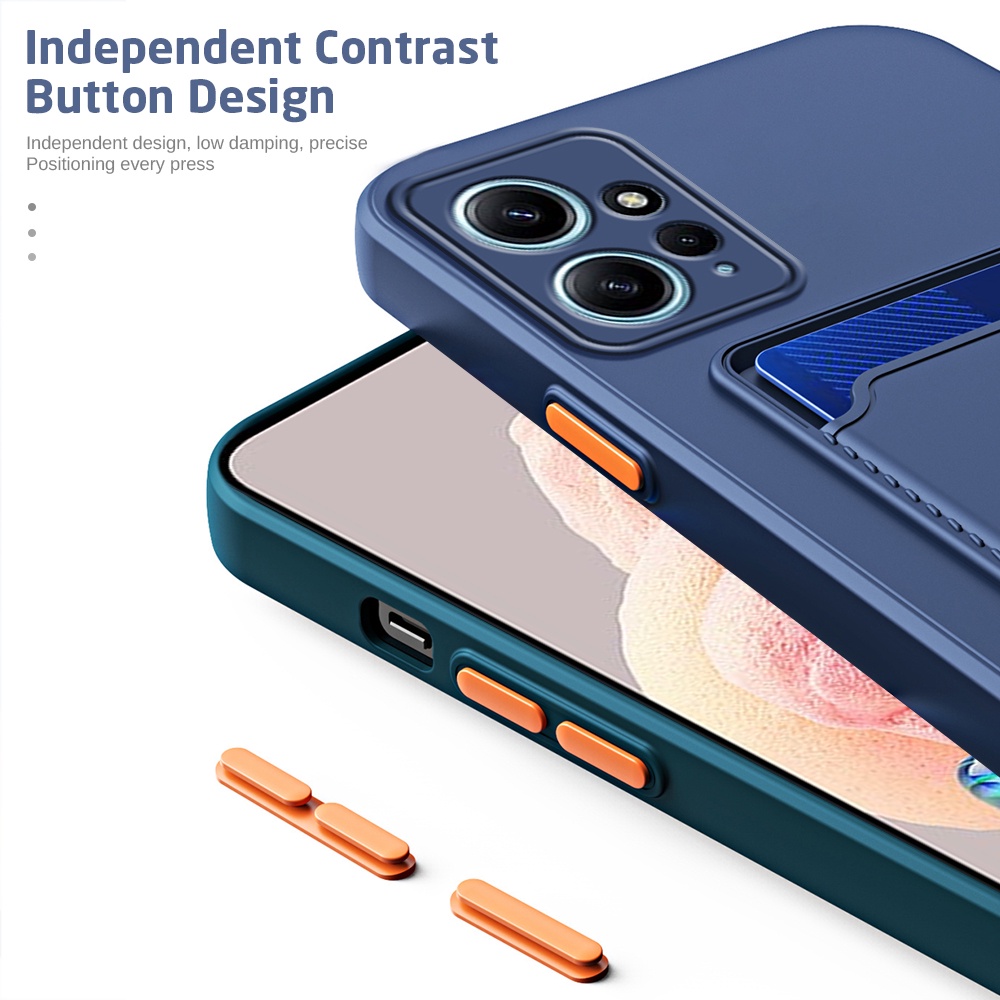 Bao Da Điện Thoại Kiểu Ví Tiền Cho Xiaomi Redmi Note 12 Note 12 Pro 12 Pro