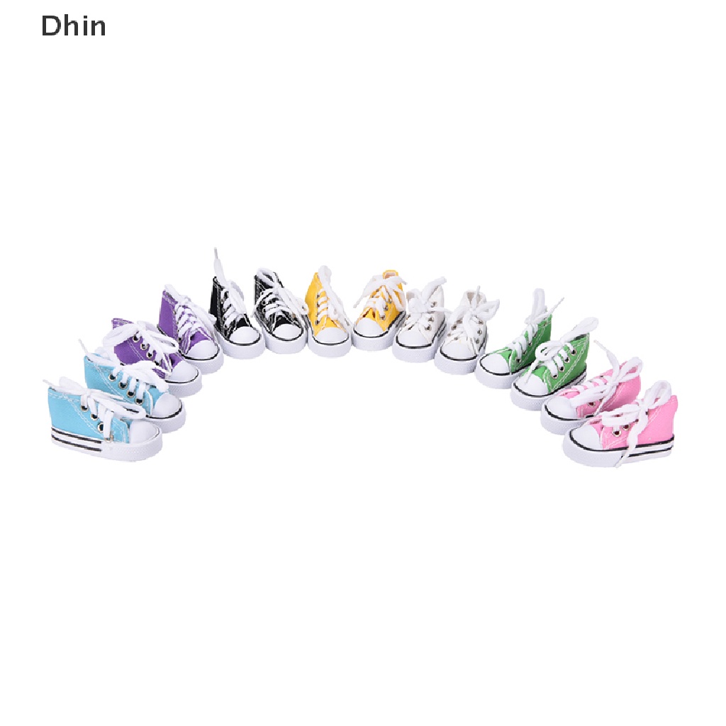 Giày Vải Canvas 7.5cm Dành Cho Búp Bê 16 Inch Giày Thể Thao Vải Bạt Mini 7.5cm 16 Inch Cho Búp Bê Sharon Túi Canvas Kích Thước 7.5cm / 7.5cm Thiết Kế Mới Năng Động Thời Trang
