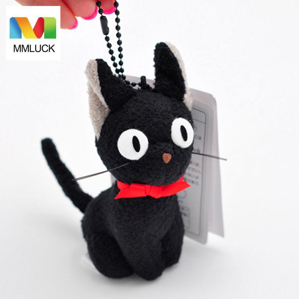 Móc Khóa Hình Mèo Đen Nhồi Bông Đáng Yêu