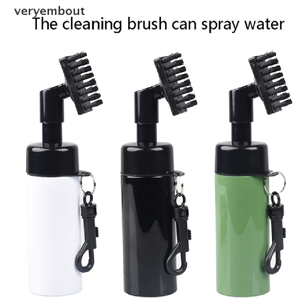 Bàn Chải Vệ Sinh Gậy Đánh Golf Kèm Bình Bóp Tiện Dụng