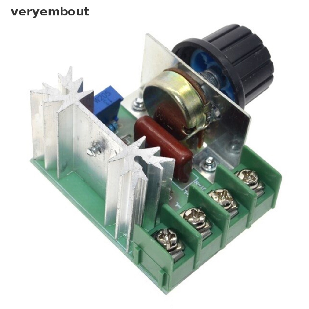 Mô-đun Điều Chỉnh Tốc Độ Điện Áp 2000W AC 220V SCR