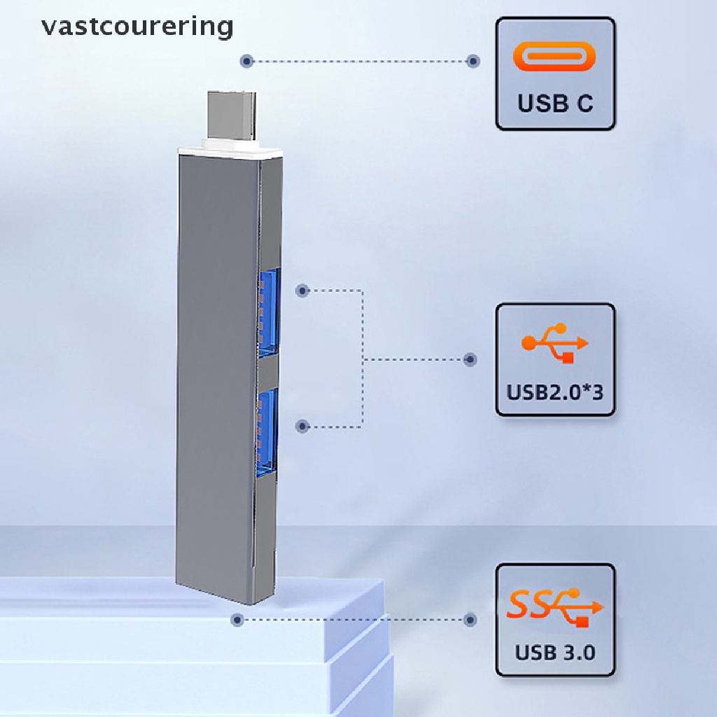 Bộ Chia 3 Cổng USB 3.0 Đa Năng Cho Máy Tính