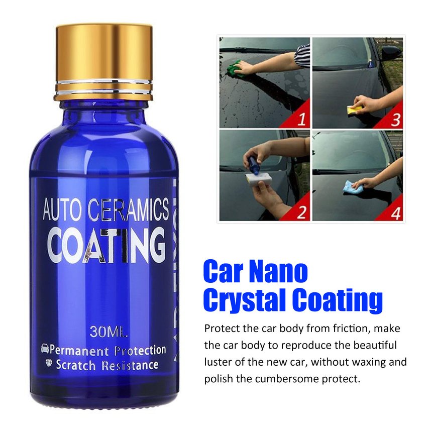 Nano Crystalline Plating Car Motorcycle Polish Liquid 9H Ceramic Coating,