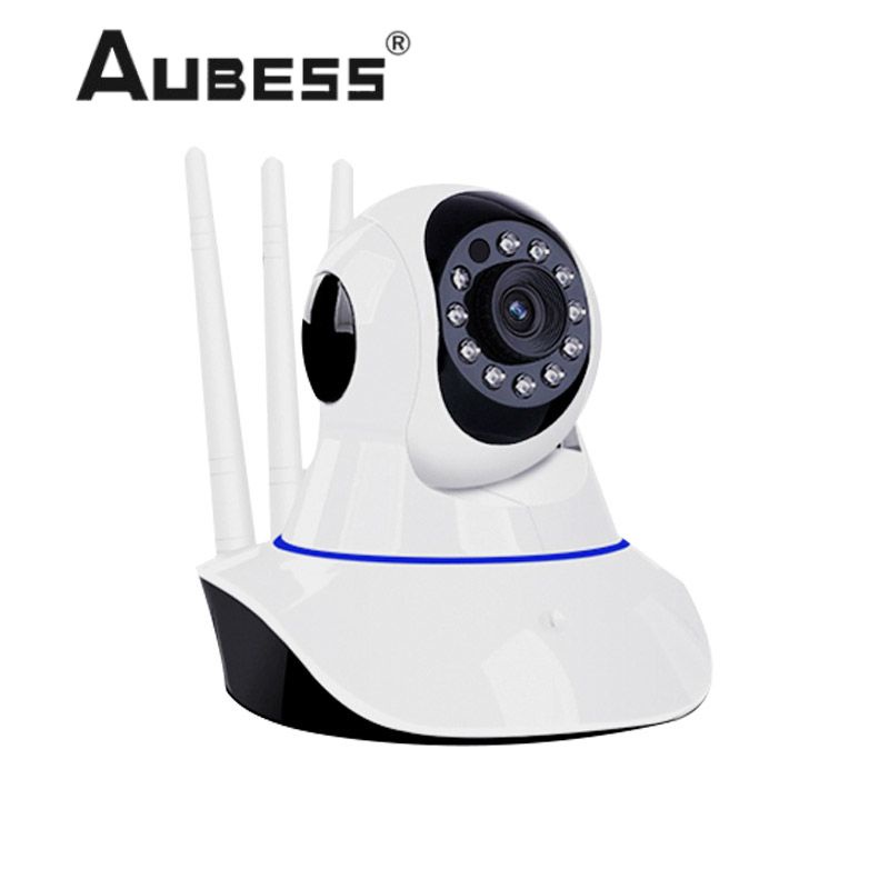 Aubess Camera Robot Ứng Dụng Ewelink 3 Ăng Ten Wifi Ip Xoay 360 ° 720P Ap Tăng Âm Thanh Liên Kết Trực Tiếp