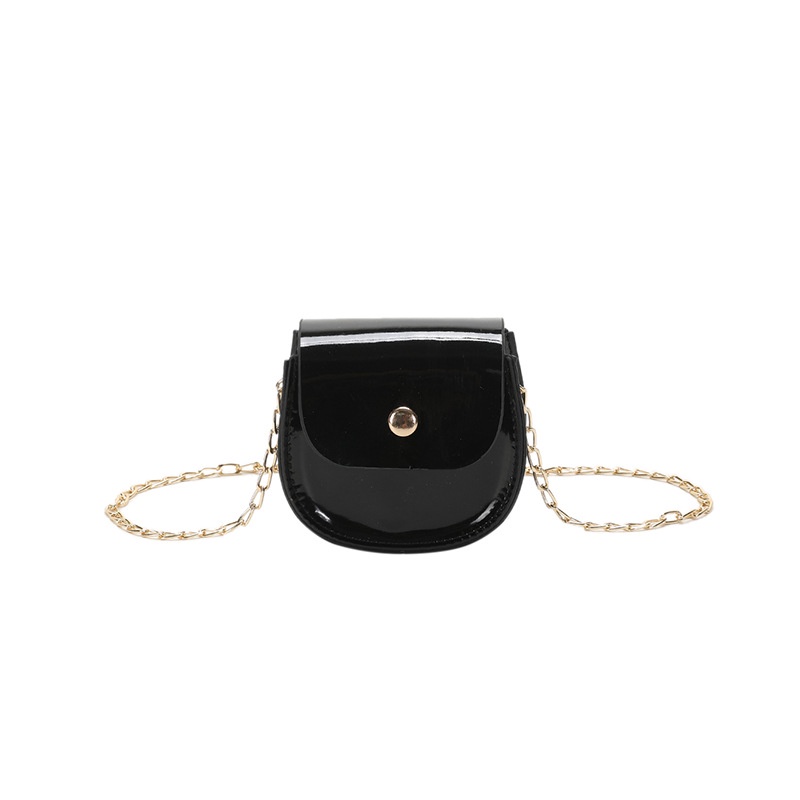 Ví Mini Màu Trơn Phối Dây Xích Đeo Vai Thời Trang Mùa Xuân 2023 Cho Nữ