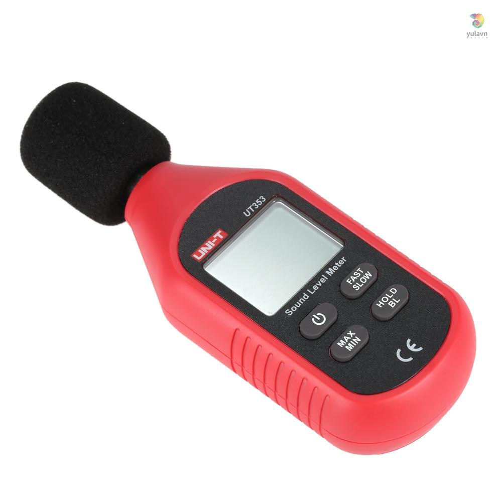 Máy Đo Độ Ồn UNI-T UT353 Mini Màn Hình LCD Kỹ Thuật Số 30-130dB