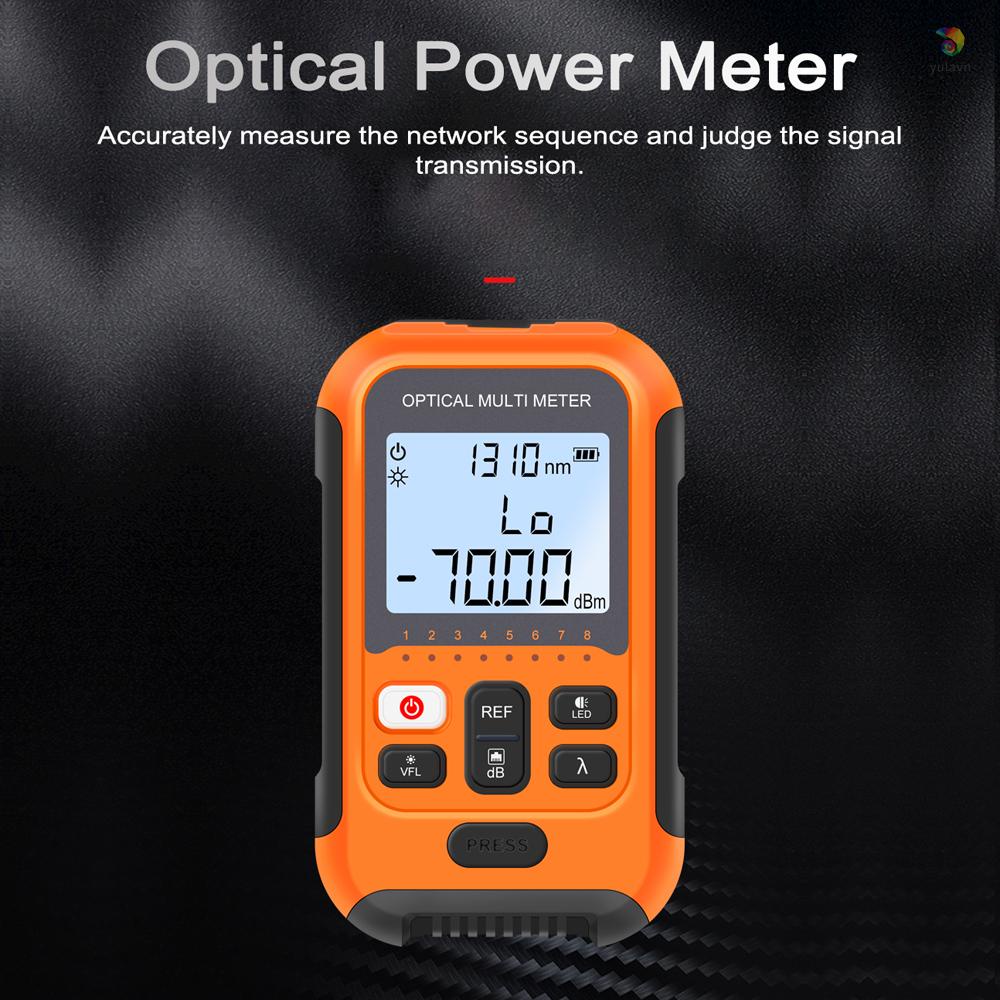 Thiết Bị Kiểm Tra Công Suất Quang Học 3 Trong 1 Độ Chính Xác Cao Có Màn Hình LED