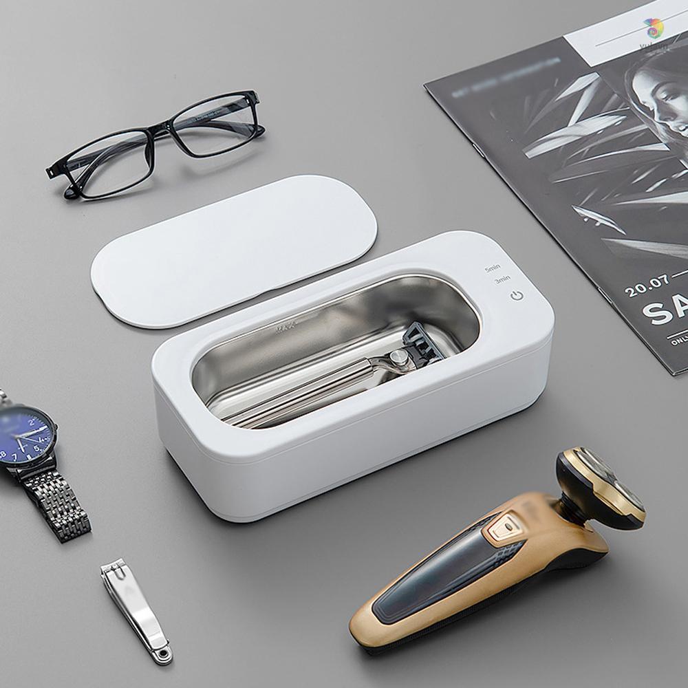 Máy Làm Sạch Bảng Mạch Trang Sức / Đồng Hồ / Mắt Kính Bằng Thép Không Gỉ 304 Tần Số Cao 47000Hz