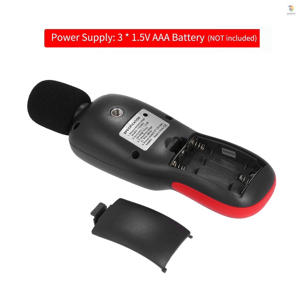 Thiết Bị Đo Tiếng Ồn Mini Màn Hình LCD 30-130dB Chuyên Dụng