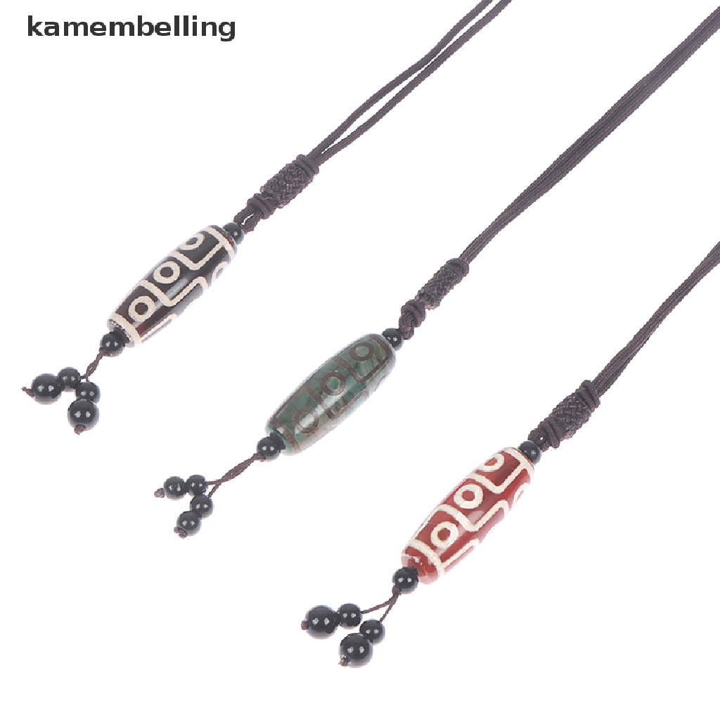 Kamembelling Vòng cổ Mặt Đá Tự Nhiên Phong Cách Thời Trang