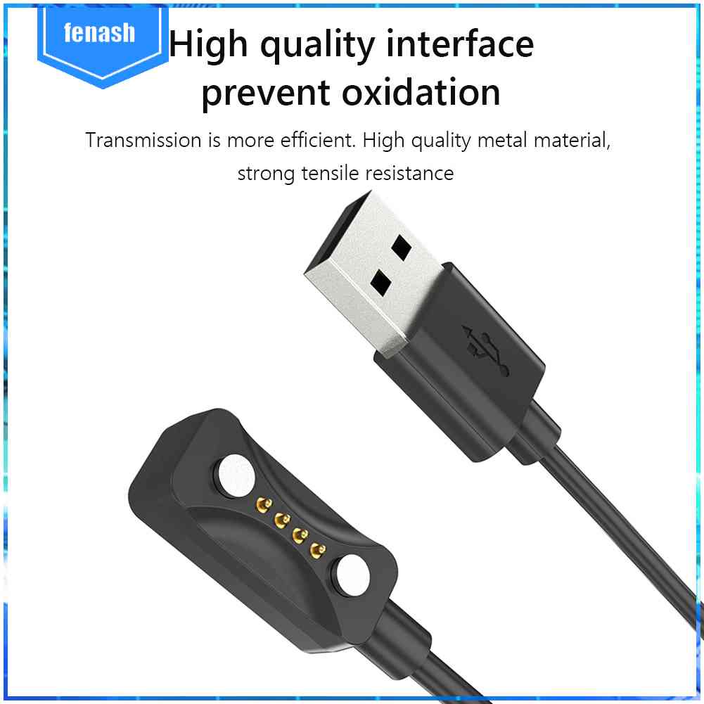 1m Dây Cáp Sạc Từ Tính Cổng USB 5V Cho Polar Pacer / Pro