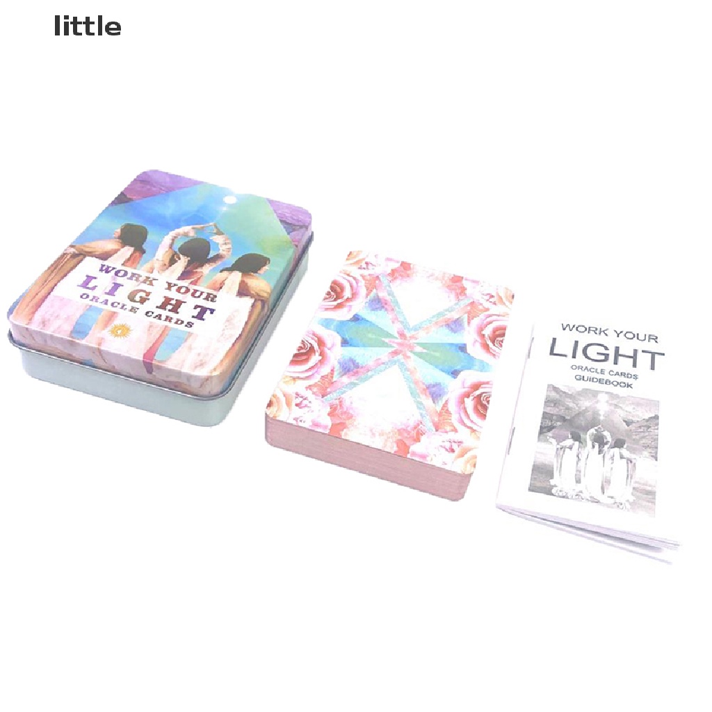 Hộp Sắt Đựng Bài Tarot Oracle Có Đèn Độc Đáo