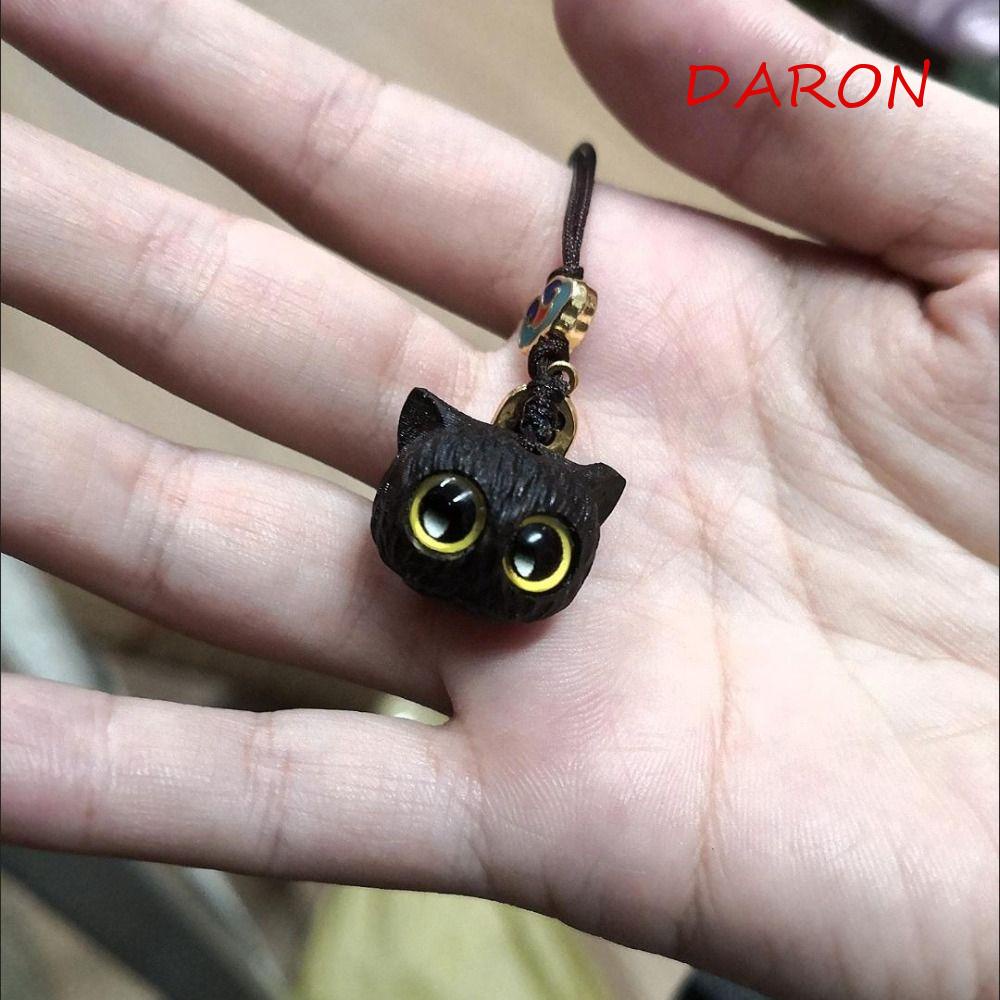 Dây Đeo Điện Thoại Dạng Móc Khóa Ngắn Chống Rơi Chống Thất Lạc Hình Mèo May Mắn Thông Dụng